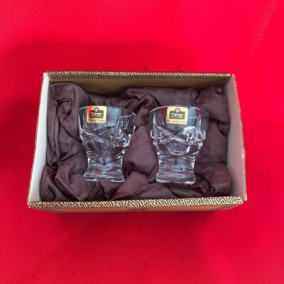 Other - Crystal Shot Glass Set by Cavan Irish crystal